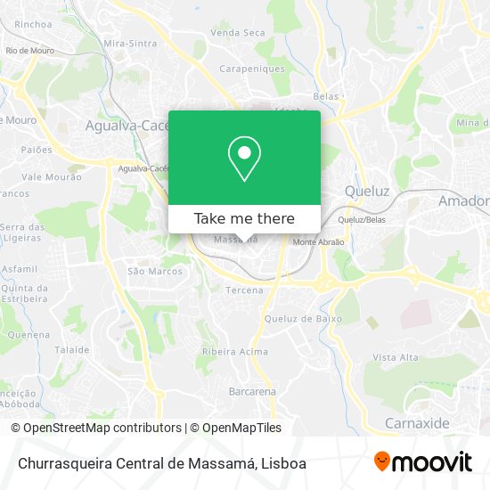 Churrasqueira Central de Massamá map