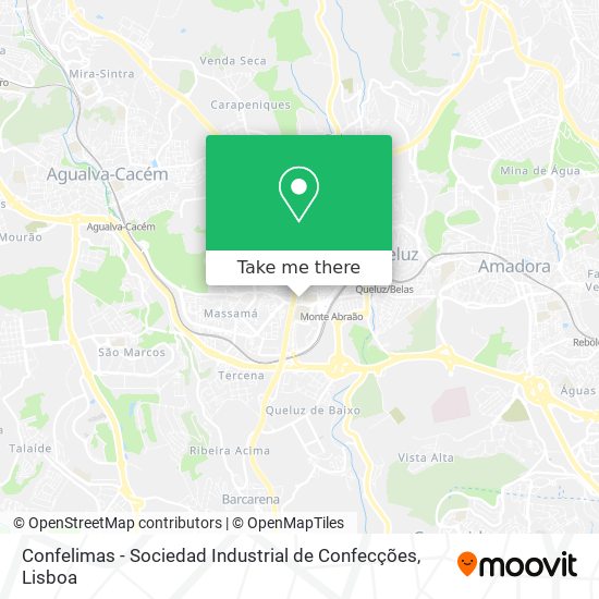 Confelimas - Sociedad Industrial de Confecções mapa