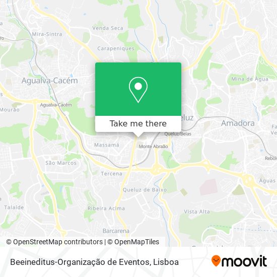 Beeineditus-Organização de Eventos mapa