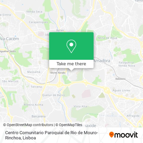 Centro Comunitario Paroquial de Rio de Mouro-Rinchoa map