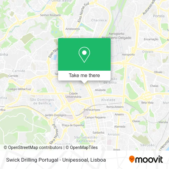 Swick Drilling Portugal - Unipessoal mapa