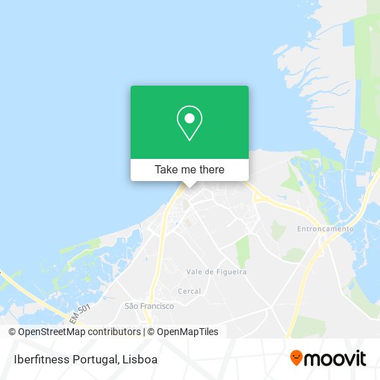 Iberfitness Portugal mapa