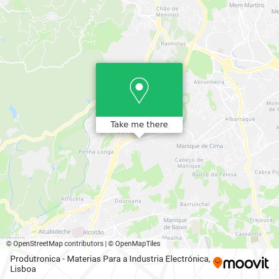 Produtronica - Materias Para a Industria Electrónica map