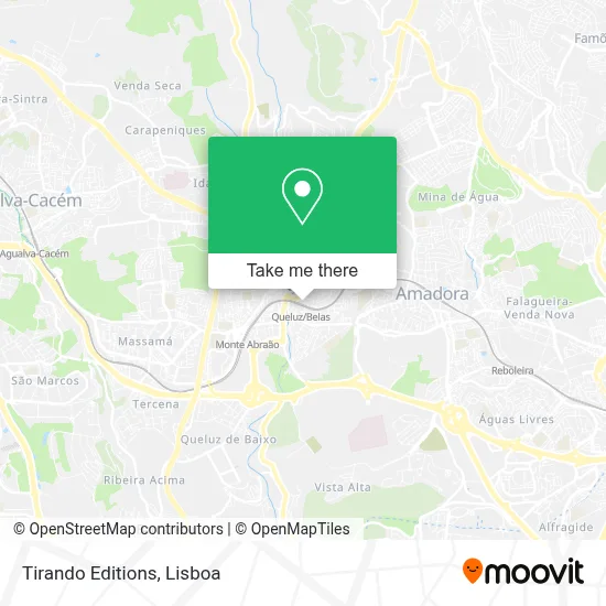 Tirando Editions map