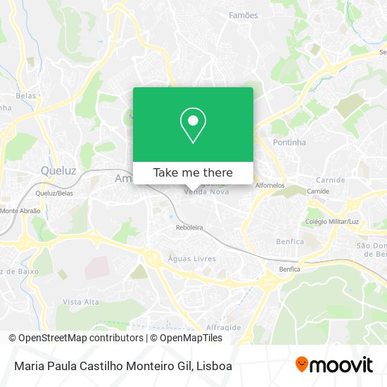 Maria Paula Castilho Monteiro Gil mapa