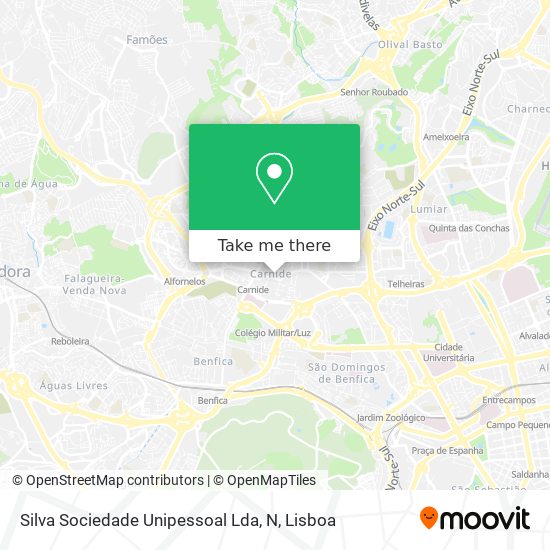 Silva Sociedade Unipessoal Lda, N mapa