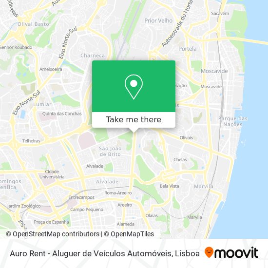 Auro Rent - Aluguer de Veículos Automóveis map