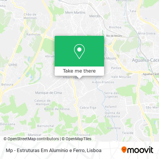 Mp - Estruturas Em Alumínio e Ferro map