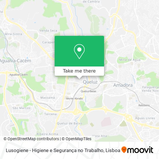 Lusogiene - Higiene e Segurança no Trabalho map