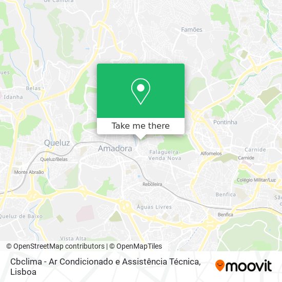Cbclima - Ar Condicionado e Assistência Técnica map