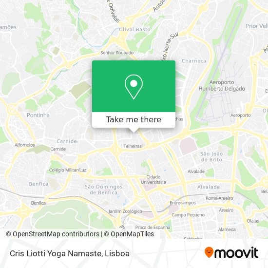 Cris Liotti Yoga Namaste map