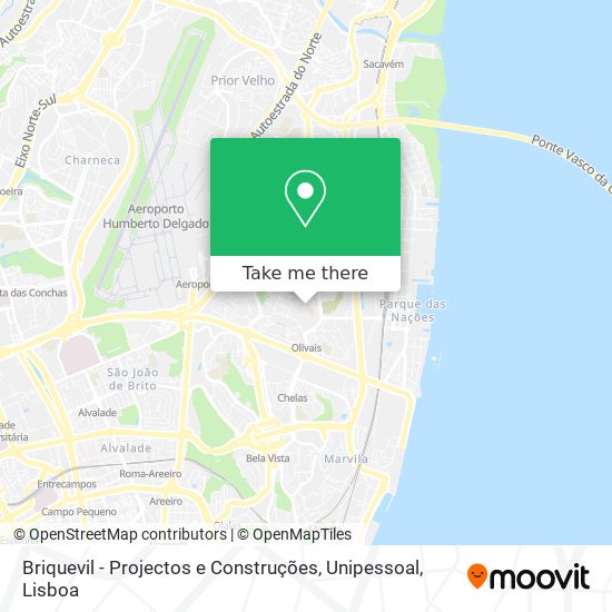 Briquevil - Projectos e Construções, Unipessoal map