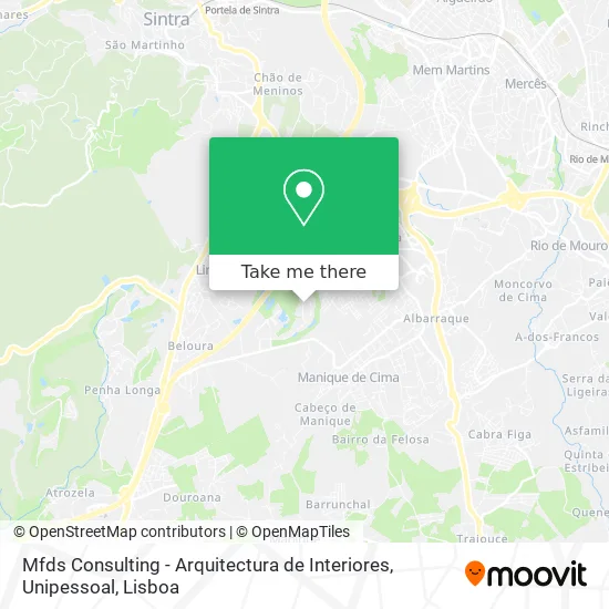 Mfds Consulting - Arquitectura de Interiores, Unipessoal map