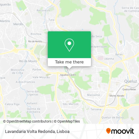 Lavandaria Volta Redonda map