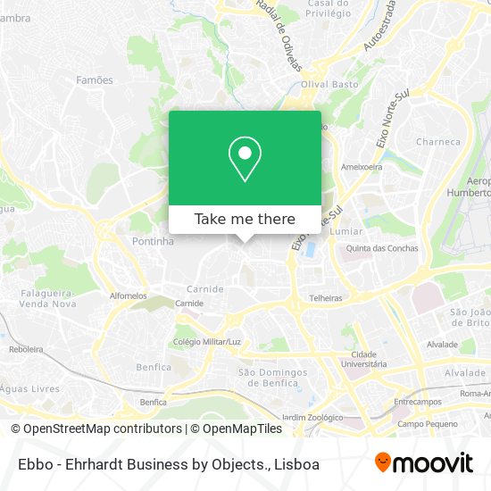 Ebbo - Ehrhardt Business by Objects. mapa