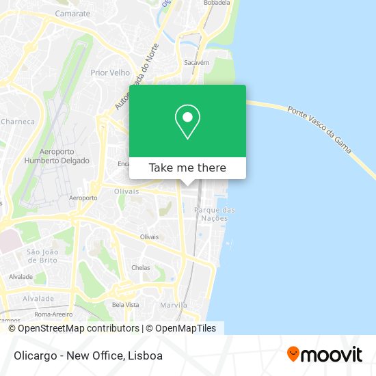 Olicargo - New Office map