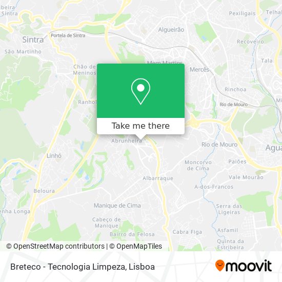 Breteco - Tecnologia Limpeza map