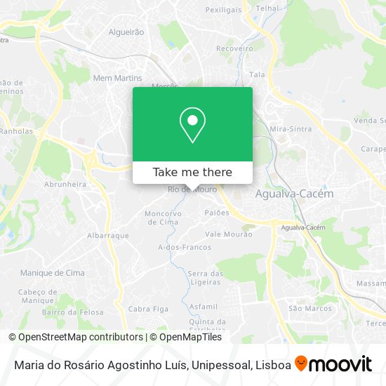 Maria do Rosário Agostinho Luís, Unipessoal mapa