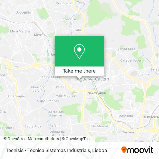 Tecnisis - Técnica Sistemas Industriais mapa