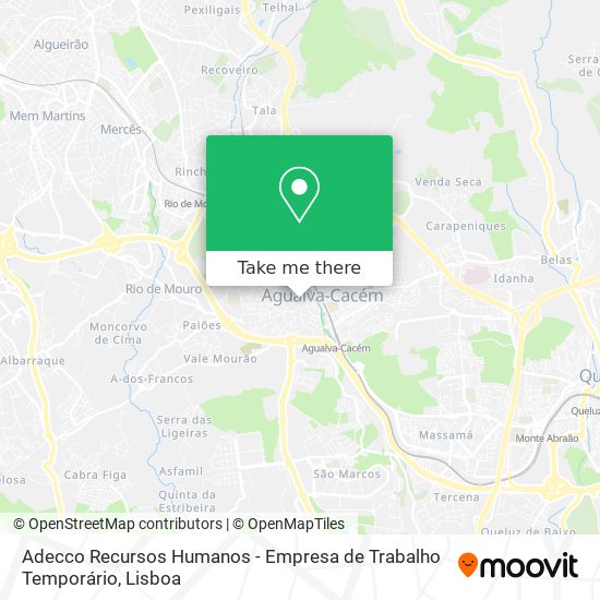 Adecco Recursos Humanos - Empresa de Trabalho Temporário mapa