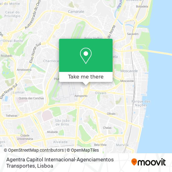 Agentra Capitol Internacional-Agenciamentos Transportes mapa