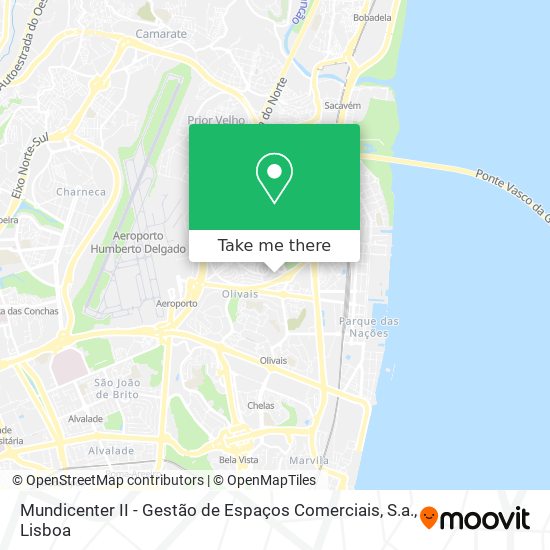Mundicenter II - Gestão de Espaços Comerciais, S.a. map