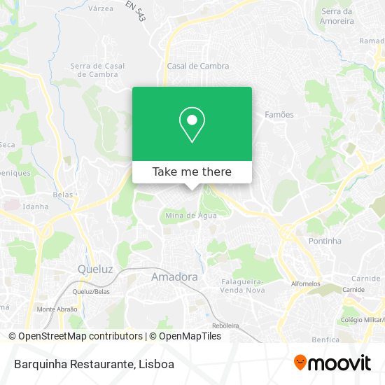 Barquinha Restaurante map