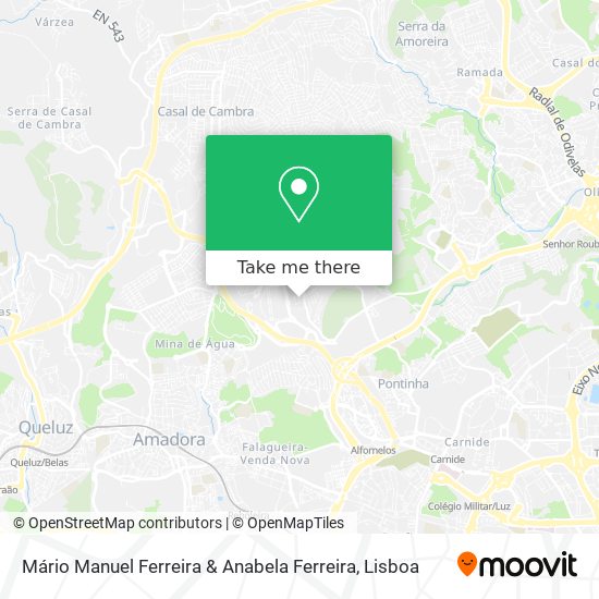 Mário Manuel Ferreira & Anabela Ferreira map