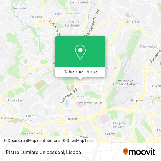 Bistro Lumiere Unipessoal mapa