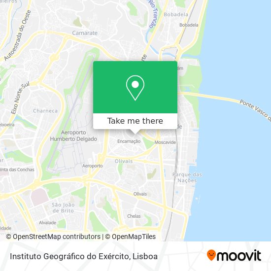 Instituto Geográfico do Exército map