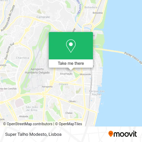 Super Talho Modesto map