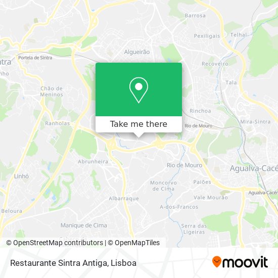 Restaurante Sintra Antiga map