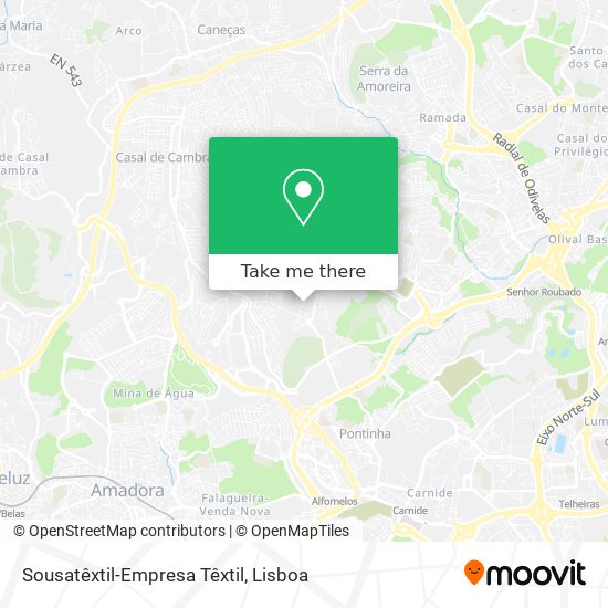 Sousatêxtil-Empresa Têxtil map
