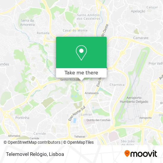 Telemovel Relógio map
