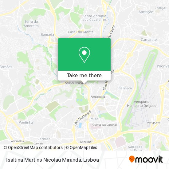 Isaltina Martins Nicolau Miranda map