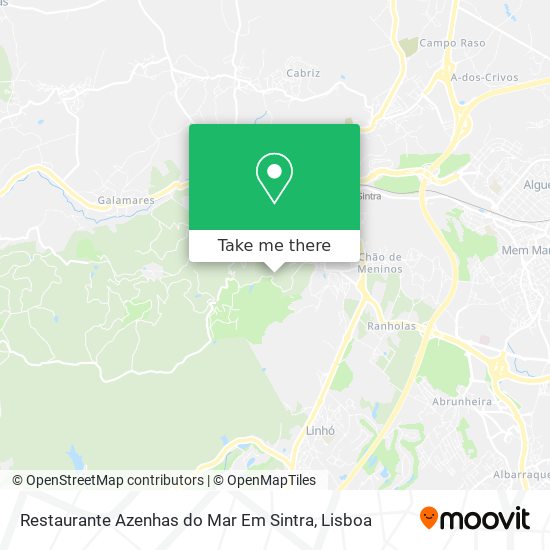 Restaurante Azenhas do Mar Em Sintra map