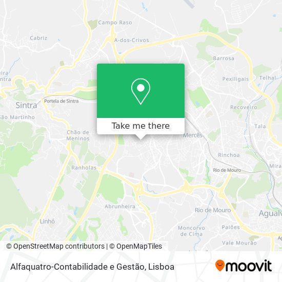 Alfaquatro-Contabilidade e Gestão map