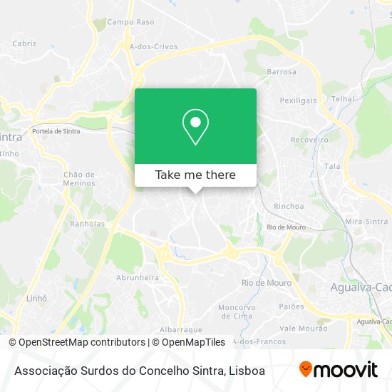 Associação Surdos do Concelho Sintra map