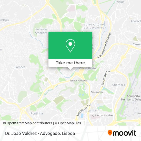 Dr. Joao Valdrez - Advogado mapa