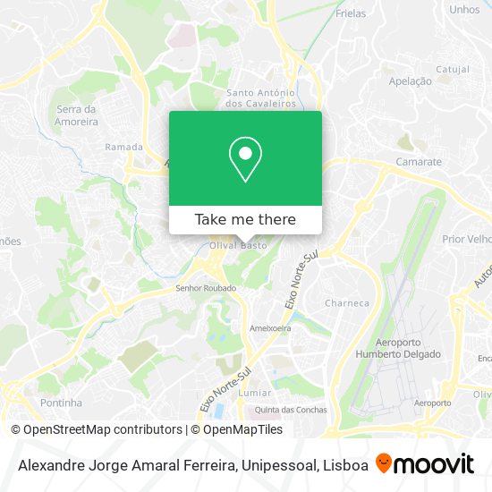 Alexandre Jorge Amaral Ferreira, Unipessoal map