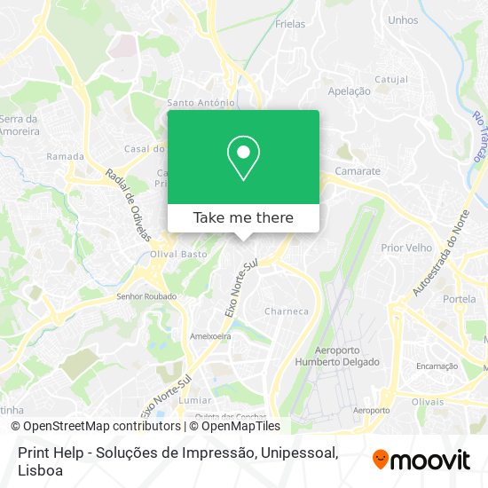 Print Help - Soluções de Impressão, Unipessoal map