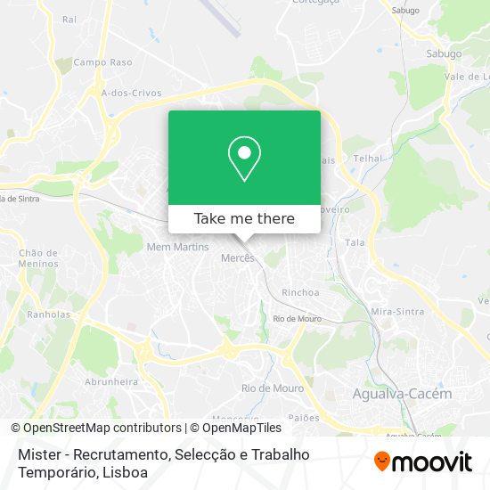 Mister - Recrutamento, Selecção e Trabalho Temporário map