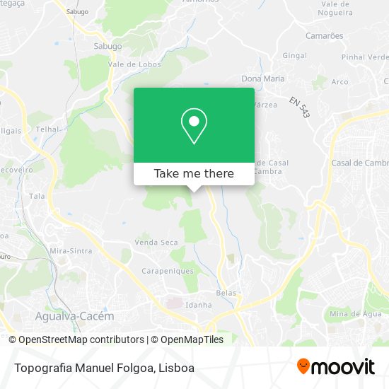 Topografia Manuel Folgoa map
