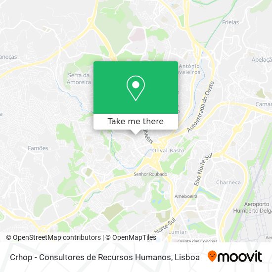 Crhop - Consultores de Recursos Humanos map