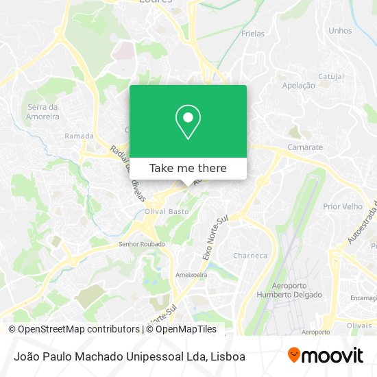 João Paulo Machado Unipessoal Lda map
