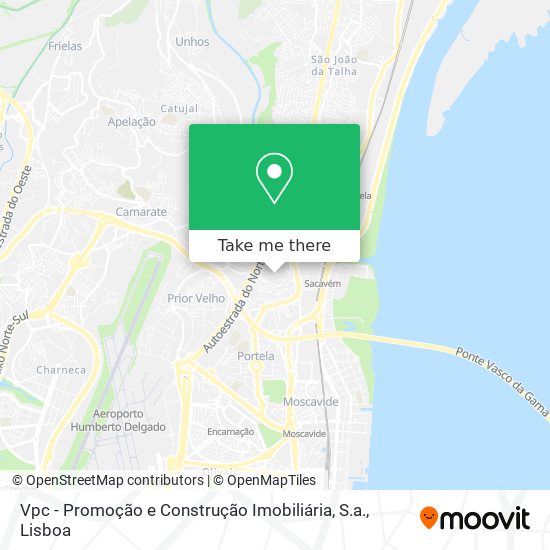 Vpc - Promoção e Construção Imobiliária, S.a. map