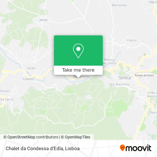 Chalet da Condessa d'Edla map