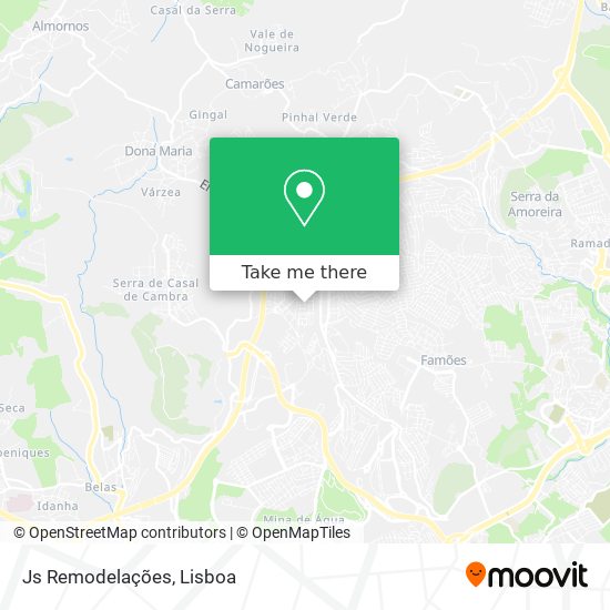 Js Remodelações map