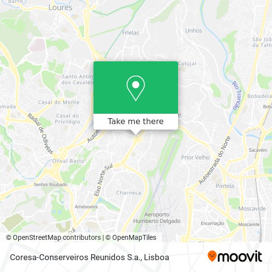 Coresa-Conserveiros Reunidos S.a. map