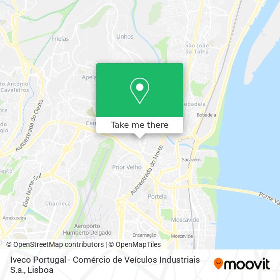 Iveco Portugal - Comércio de Veículos Industriais S.a. map